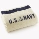 Faribault Woolen Mill US Navy Cream եХ ֥󥱥å