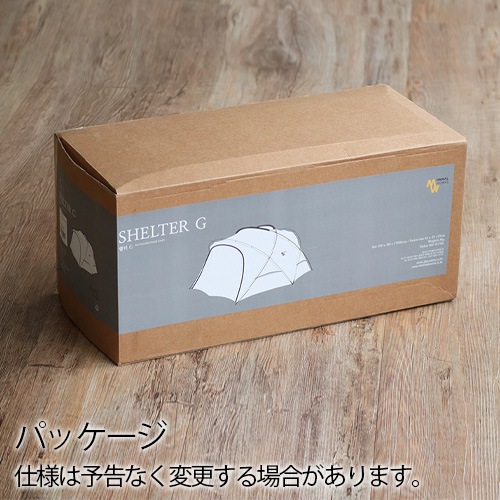 �ߥ˥ޥ����� �����륿������ MINIMAL WORKS SHELTER G