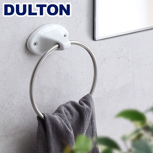 ȥ ݡ   DULTON PORCELAIN TOWEL RING