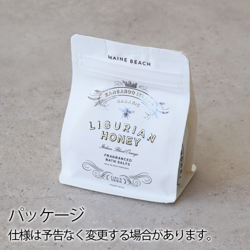 MAINE BEACH LIGURIAN HONEY BATH SALT ޥӡ ꥰꥢϥˡ Х ե 500g 055-03-020