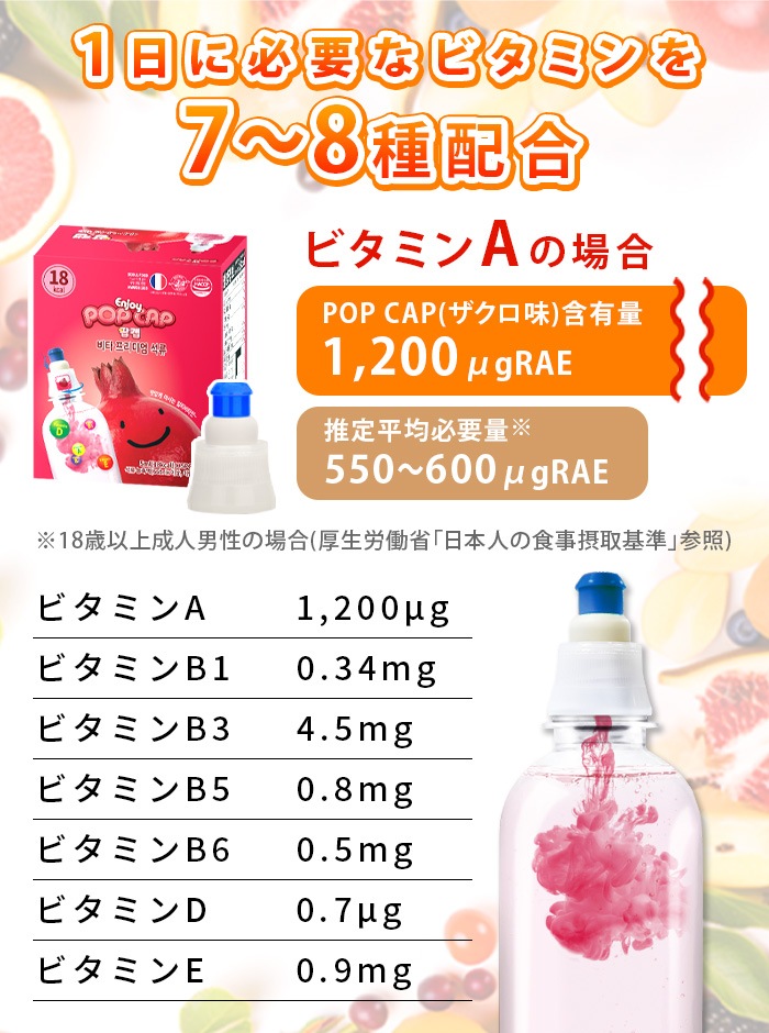 Enjoy POP CAP ���󥸥祤 �ݥåץ���å� �ӥ� �ץ�ߥ��� 5����