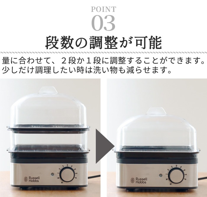 ��å���ۥ֥� �ߥ˥������ޡ� Russell Hobbs Mini Steamer 7910JP