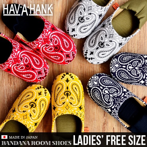 �ϥХϥ� �Х���� �롼�ॷ�塼�� BANDANA ROOM SHOES [ Ladies' free ]