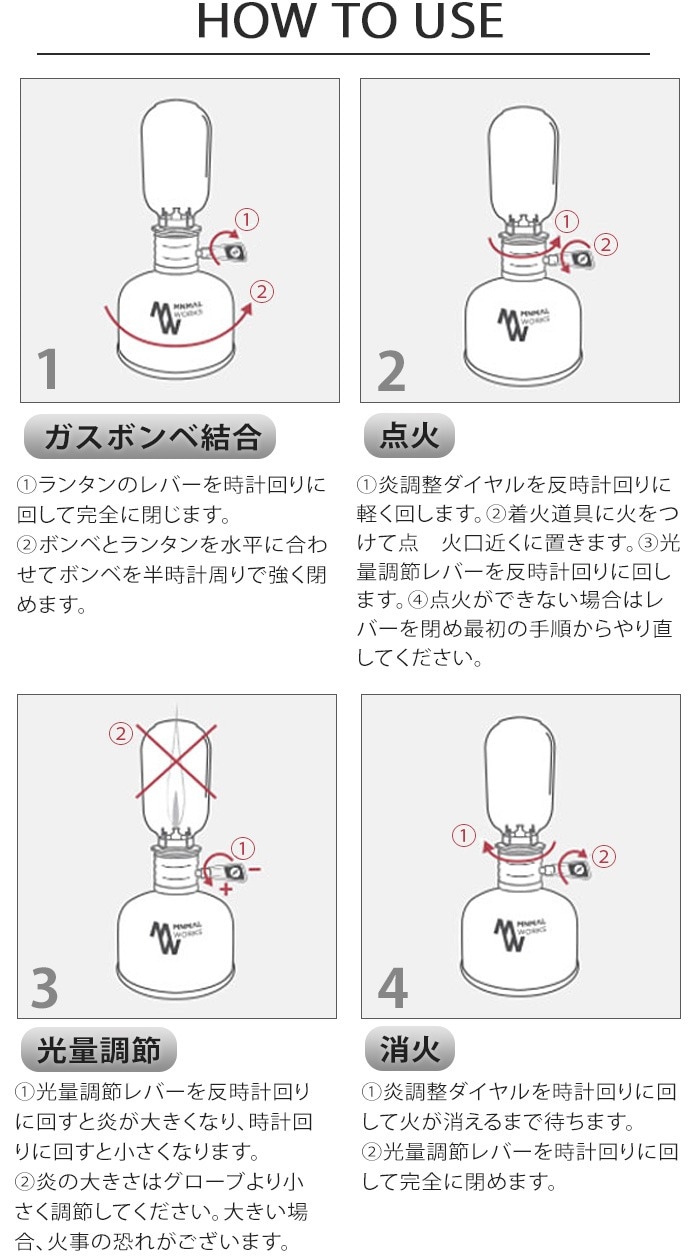 ̸ ߥ˥ޥ  󥿥 饤å /  MINIMAL WORKS Edison Lantern