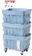 BRID DENIM STACKING BASKET 3 with CASTER / WASHABLE COVER