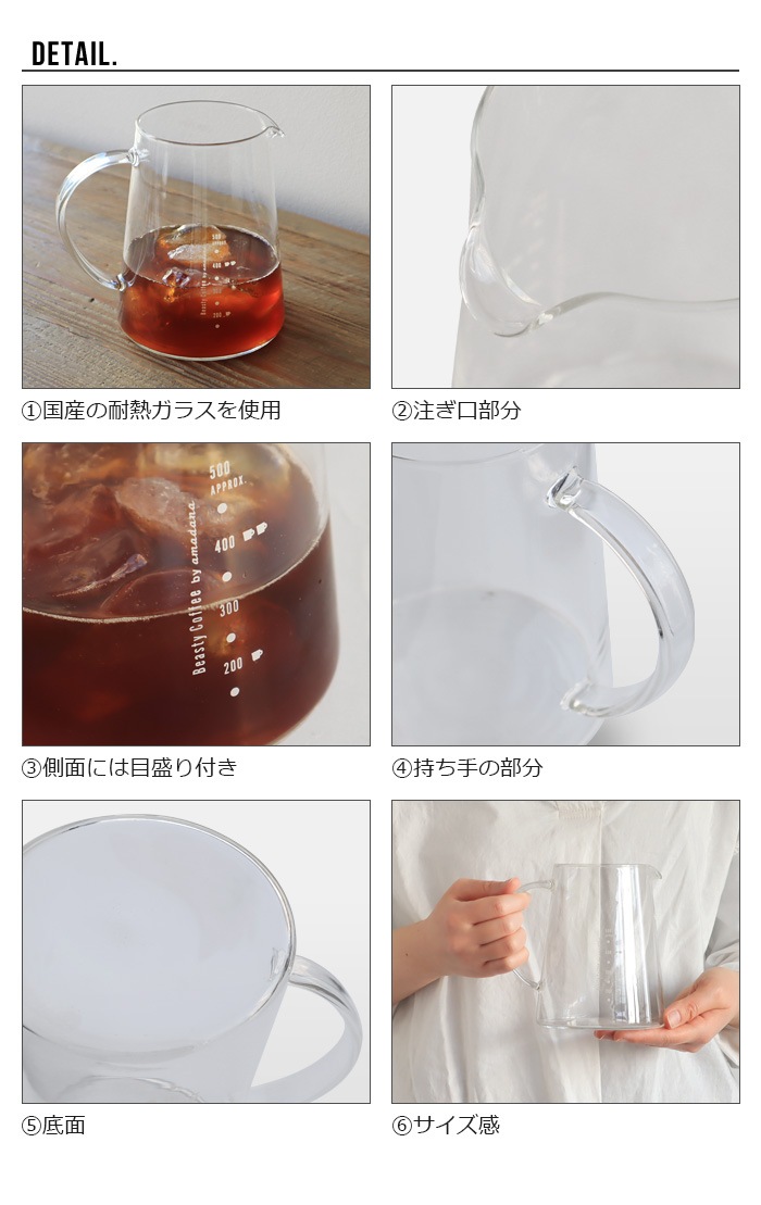 Beasty Coffee by amadana �ӡ����ƥ��������ҡ� ���饹�����С� ABC-GS1