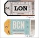 �֥�å� �Х��å� ���� �饰 BRID BAGGAGE TAG RUG 001483