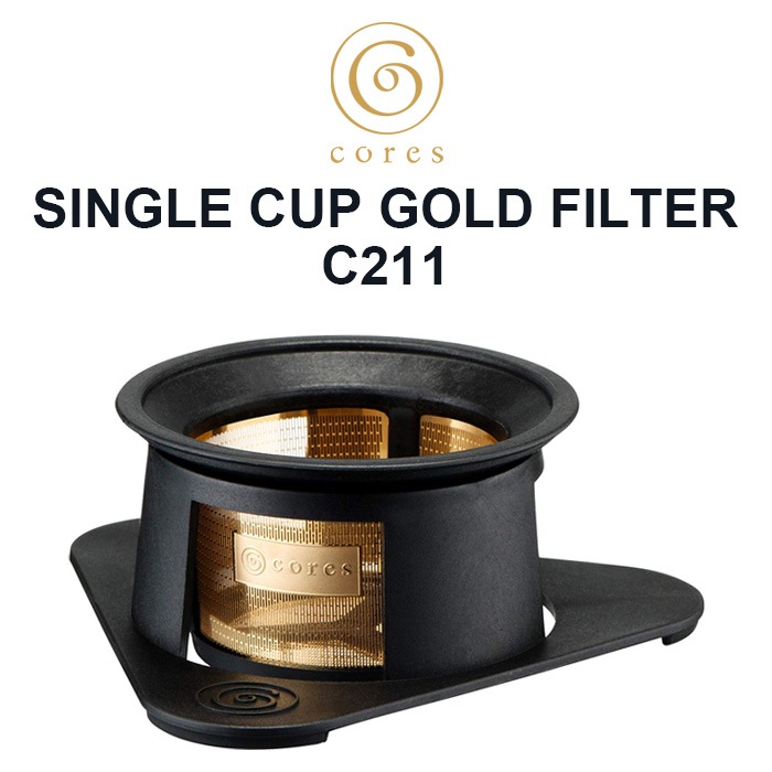 cores SINGLE CUP GOLD FILTER 󥰥륫åץɥե륿 C211BK