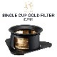cores SINGLE CUP GOLD FILTER 󥰥륫åץɥե륿 C211BK
