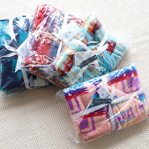 �ڥ�ɥ�ȥ� ���㥬���� ����ɥ�� �ա��ǥåɥ����� PENDLETON Jacquard Children Hooded Towel