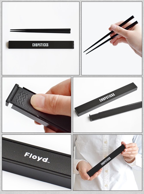 �ե����� ��٥�� ����åץ��ƥ��å��� Floyd LABELED CHOPSTICKS