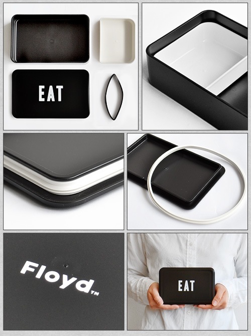 �ե����� ��٥�� �����ܥå��� Floyd LABELED LUNCH BOX  [ S������/600ml ]