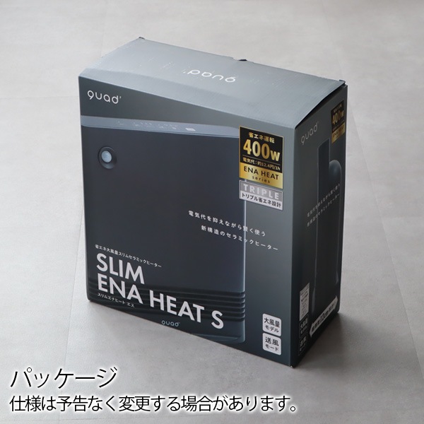 å ʥ̥ॻߥåҡ २ʥҡ QUADS SLIM ENA HEAT S QS323