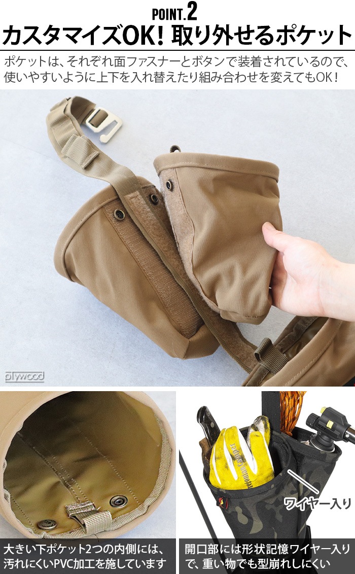 ���쥴�˥��󥭥��ѡ� �С�������ݥ��å� Oregonian Camper Vertical Pocket OCB-2210