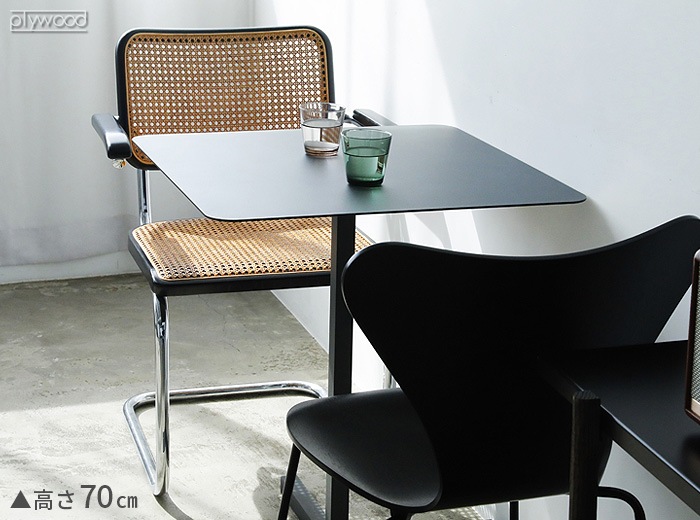 �ڼ���ȯ���ʡۥǥ奨��� ����åɥ������� �ϥ������ʡ��ơ��֥� �饦��� DUENDE SOLID STEEL HIGH DINER TABLE ROUND