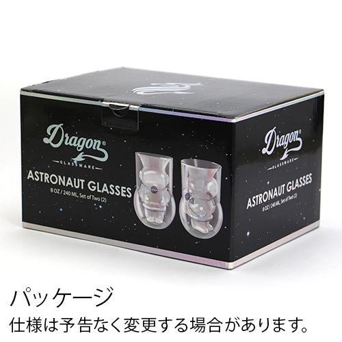 DETAIL NASA Astronaut Double Wall Glasses 2P SET