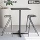 �ڼ���ȯ���ʡۥǥ奨��� ����åɥ������� �ϥ������ʡ��ơ��֥� �������� DUENDE SOLID STEEL HIGH DINER TABLE SQUARE