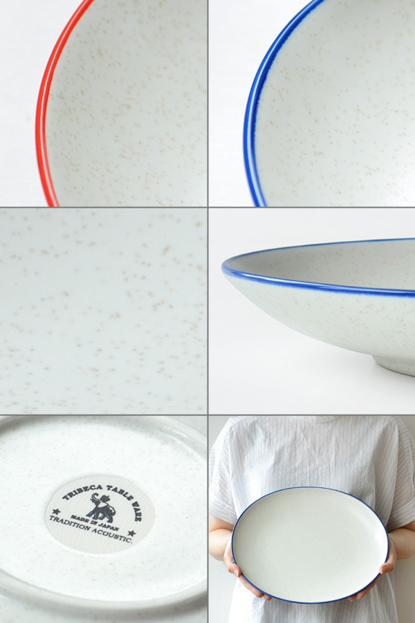 �ȥ饤�٥å� �����ʡ��� �����Х�ץ졼�� [30.5cm] TRIBECA Coronado OVAL PLATE