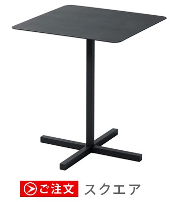 �ڼ���ȯ���ʡۥǥ奨��� ����åɥ������� �����ʡ��ơ��֥� �������� DUENDE SOLID STEEL DINER TABLE SQUARE