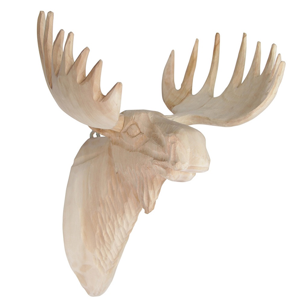 ���ޥ֥� amabro ���å� ���˥ޥ� �إå� WOOD ANIMAL HEAD [ Moose / �إ饸�� ]