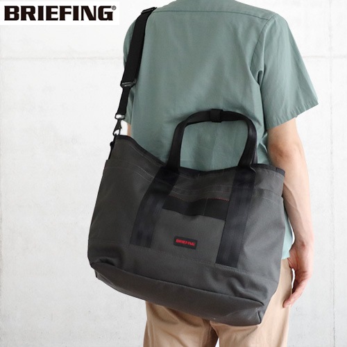 �֥꡼�ե��� ����ǡ� �ȡ��� �ܥ�ƥå��� �������� BRIEFING SUNDAY TOTE VORTEX STEEL