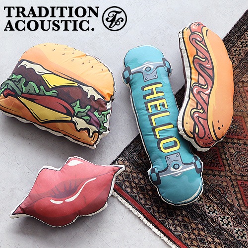 �ȥ�ǥ�����󥢥������ƥ��å� �ݥåץ����ȥ��å���� TRADITION ACOUSTIC. POP ART CUSHION