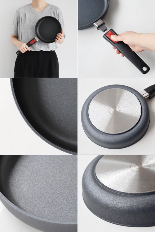 ������ ��������� �饤�� �饦��ɥե饤�ѥ� [20cm] WOLL DIAMOND LITE ROUND FRYING PAN