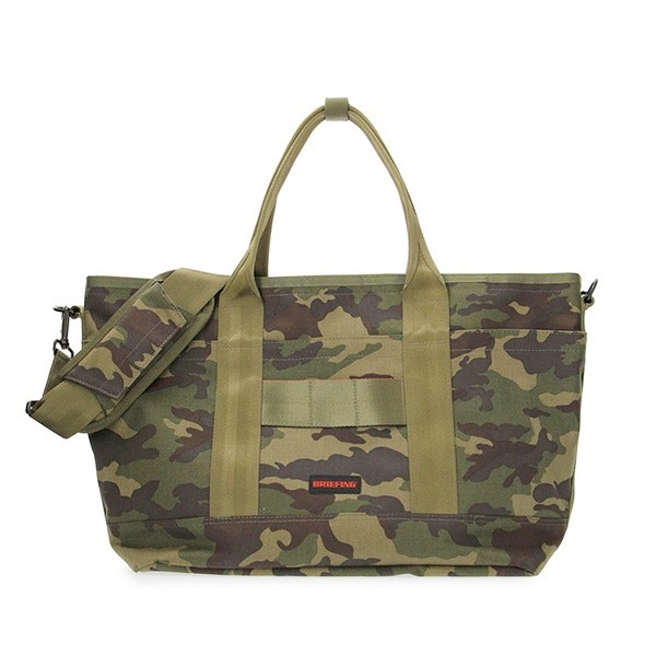 �֥꡼�ե��� ����ǡ� �ȡ��� �ܥ�ƥå��� ���꡼�󥫥� BRIEFING SUNDAY TOTE VORTEX GREEN CAMO