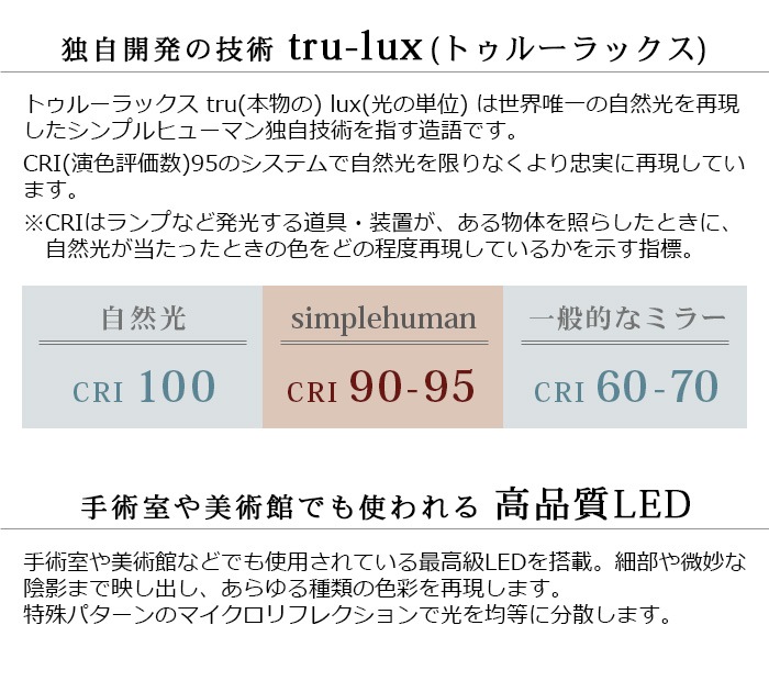 ץҥ塼ޥ 󥵡ߥ顼 ֥饤ȥͥ åȥ Simplehuman sensor mirror