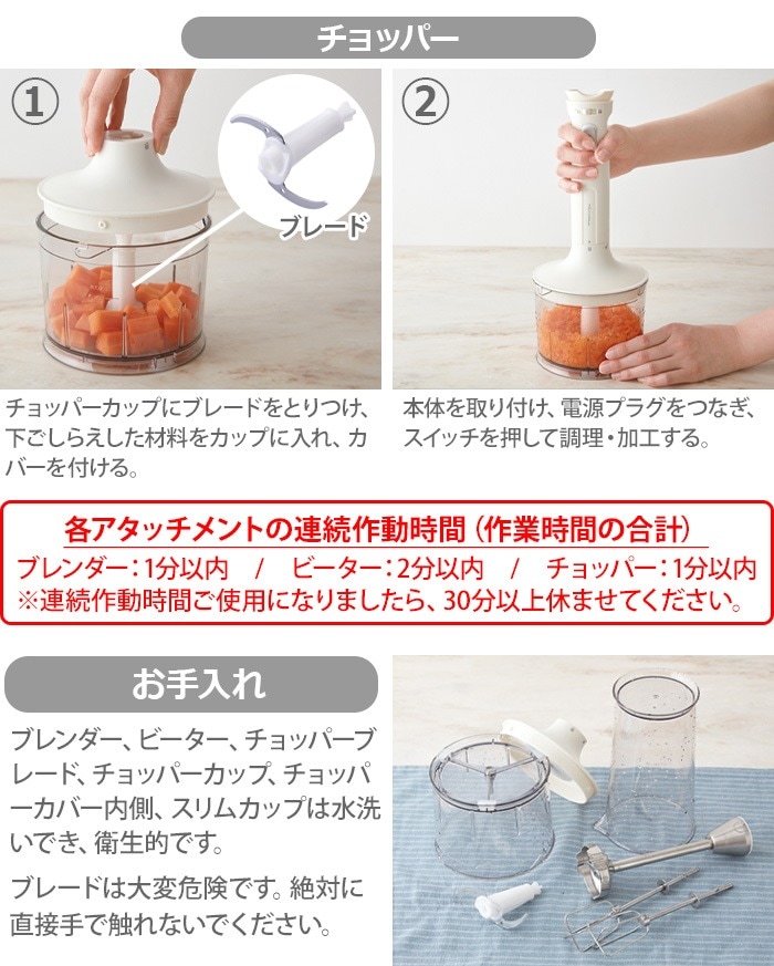 쥳 ϥǥ֥ å recolte Handy Blender RHB-1