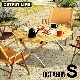 ȥץåȥ饤 å ȥåץơ֥ [ S ] OUTPUT LIFE WOOD ROLL TOP TABLE OCTAGON S