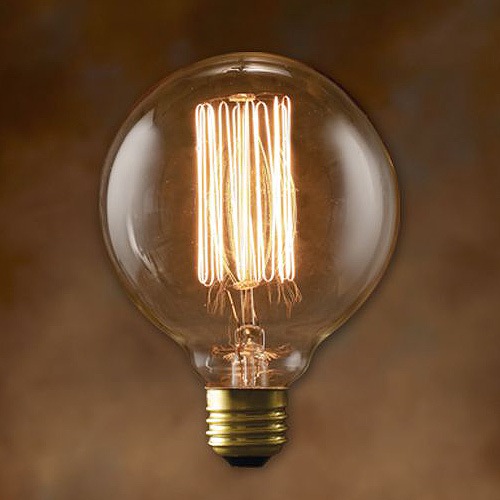  Х EDISON BULB [Globe"L"]