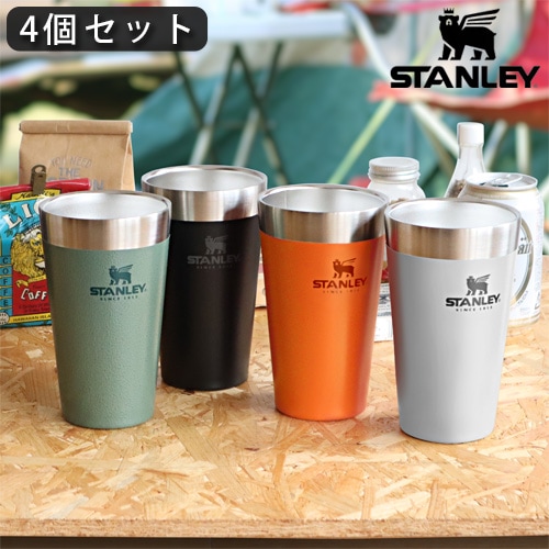 スタンレー STANLEY スタッキング真空パイント4パック0.47Lタンブラー STANLEY スタンレー タンブラー SHIKI スタッキング真空パイント
