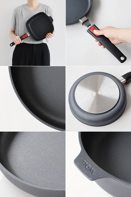 ������ ��������� �饤�� ���������ե饤�ѥ� [22cm] WOLL DIAMOND LITE SQUARE FRYING PAN