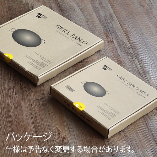 �ߥ˥ޥ����� �����ѥ� ���� MINIMAL WORKS GRILL PAN O MGTW-GO000-GO0BK