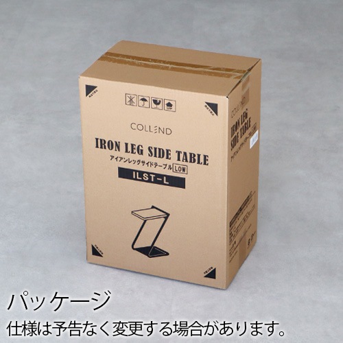 アイアンレッグサイドテーブル Low Iron Leg Side Table Low 新着 plywood(プライウッド)