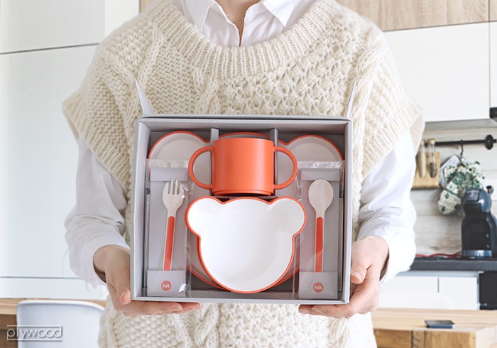���å��ǥ��å��奮�եȥܥå��� ���ȥ�꡼ �٥� tak. KIDS DISH Gift box JTN-1011