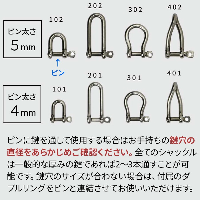 ޥΡƥ Хå GLOMA NAUTICA Bow Shackle 302