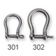 ޥΡƥ Хå GLOMA NAUTICA Bow Shackle 302