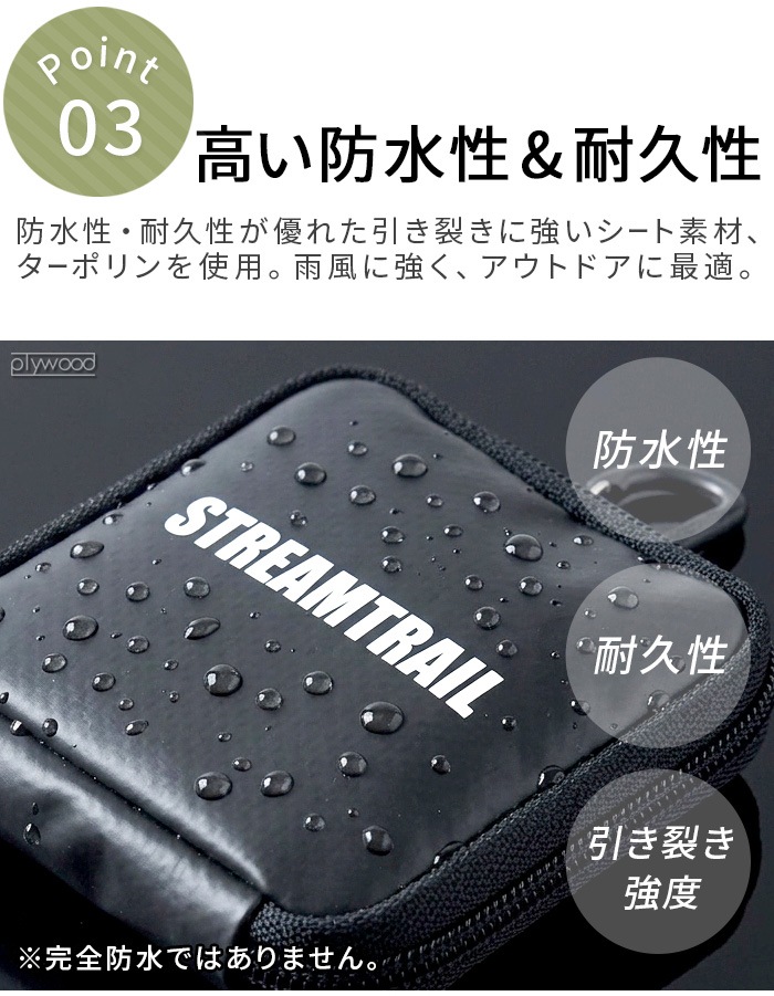 ���ȥ꡼��ȥ쥤�� �ե�����֥� �ܥȥ�ۥ���� Stream Trail  FOLDABLE BOTTLE HOLDER