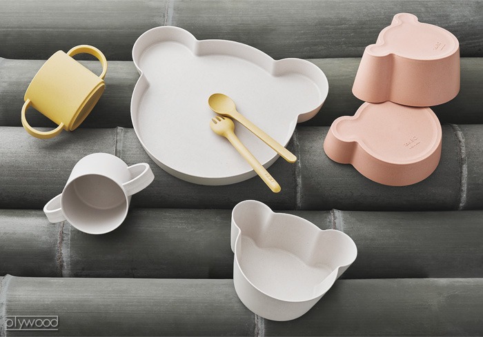 �ץ졼�� �٥� tak. BIO KIDS DISH plate bear JTN-2110