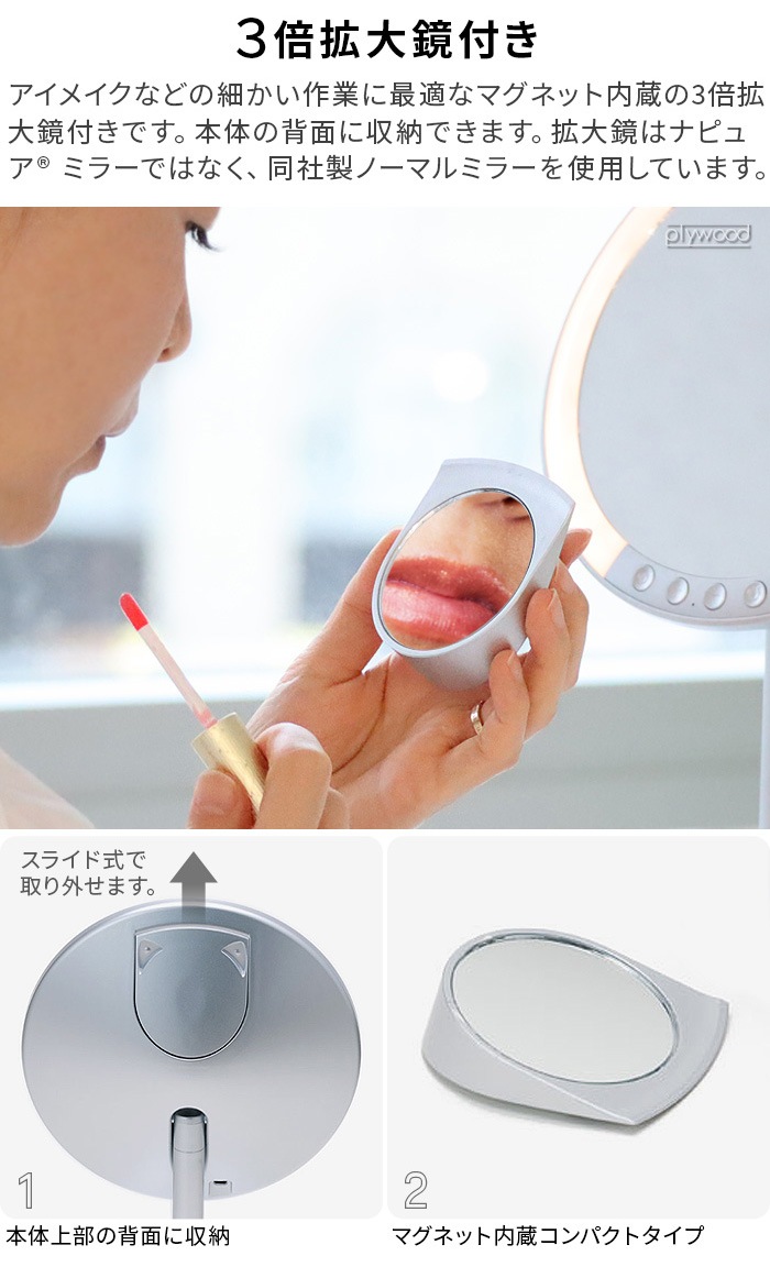 �ۥꥦ���ߥ顼 �ʥԥ奢 LED������ɥߥ顼 HL-01
