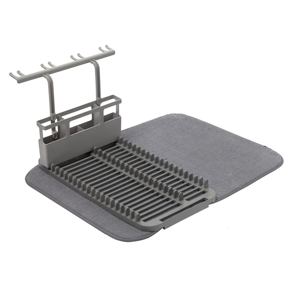 ֥ 桼ɥ饤 ǥåå umbra UDRY DISH RACK WITH DRYING MAT