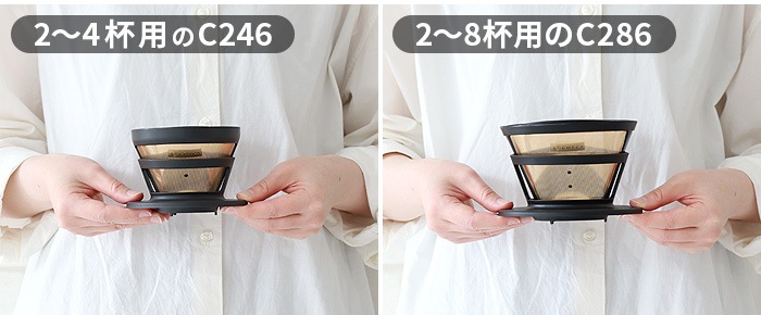���쥹 ������ɥե��륿�� 2-4���å��� cores GOLD FILTER C246BK