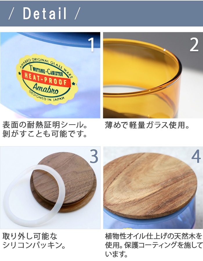 ���ޥ֥� �ġ��ȡ��󥭥�˥����� [ S������ ] amabro TWO TONE CANISTER
