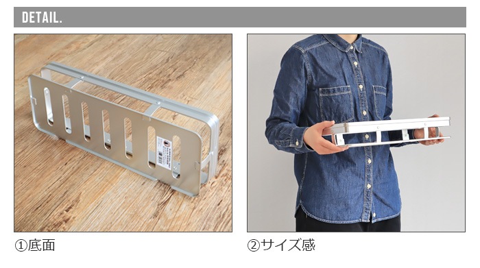 ȥ ߥ˥ 륷 DULTON Aluminum wall shelf [H19-0026]