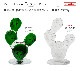 ���ޥ֥� �������� ���饹 �����ʥ��ȡ�L�������� amabro Cactus Glass Ornament