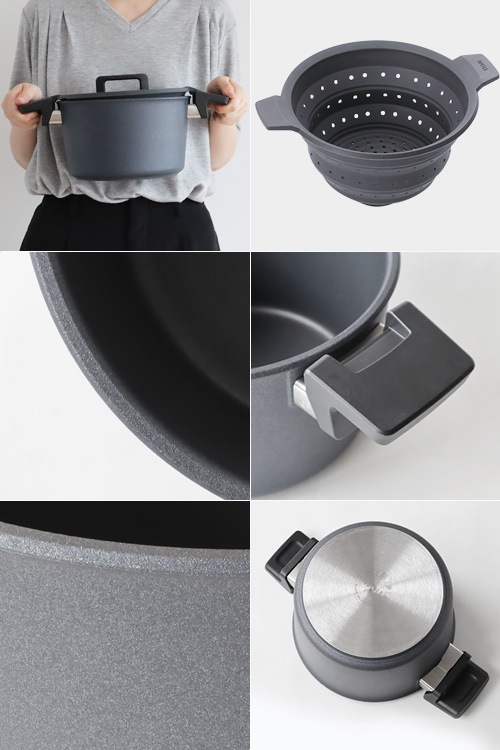 ������ ��������� ���󥻥ץȥץ饹 �ݥå� [20cm/3.0L] WOLL DIAMOND CONCEPT PLUS POT