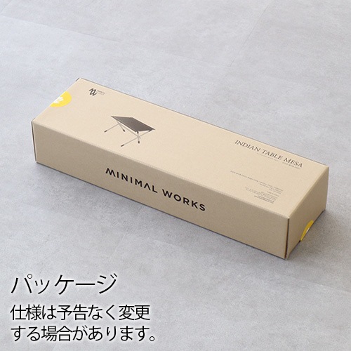 �ߥ˥ޥ����� ����ǥ����� �ơ��֥� �᥵ minimal works INDIAN TABLE MESA
