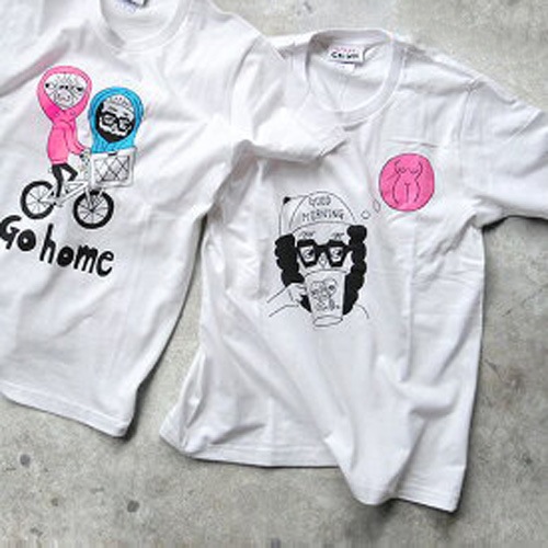 ӡ T chi-bee Go home/Good Morning